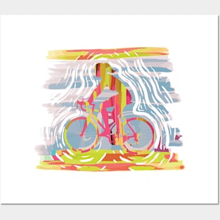 Mountain Bike Vintage Gift for Women Posters and Art